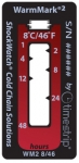 New WarmMark(R)2 is an armable device showing cumulative amount of time exposure to a temperature th