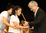 한국지엠의 사회복지법인 한국지엠한마음재단은 12일 인천에 위치한 시각장애인 특수학교인 ‘인천혜광학교 심포니 오케스트라’에 악기를 전달하고, 향후 학생들의 공연을 후원한다. 사진은 