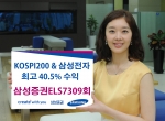 삼성증권은 KOSPI200과 삼성전자를 기초자산으로 하는  ‘스텝다운ELS7309회'를 18일까지 판매한다고 밝혔다.