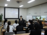청년취업면접 진행중인 강은미 대표