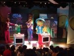 2012 여수세계박람회 해양문화체험 ‘해피아’가 EBS의 인기 애니메이션 ‘우당탕탕 아이쿠’의 캐릭터들과 함께 수상안전 뮤지컬 ‘신나는 바다놀이터’를 공연한다.
