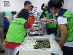 휴천사 봉사단 사랑의 밥차 배식도우미 봉사활동