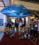 IT 엑스포에서 큰 인기를 얻고 있는 동명대학교 부스 1