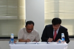명지대학교 사회교육대학원 평생교육학과 (좌,주임교수 이재선),한국교육인재개발원(우,원장 이현우)