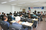 군산대학교는 9월 14일(금) 군산대학교 해양생물연구교육센터에서 전라북도의 위탁을 받아 개설한 2012년도 수산업전문가양성과정 입학식을 개최했다.