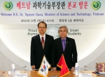 건국대학교(총장 송희영)는 응웬 꽌(Nguyen Quan) 베트남 과학기술부 장관이 관련부처 공무원단 및 주한베트남대사관 관계자 등 20여명과 함께 건국대를 방문, 한국과 베트남간