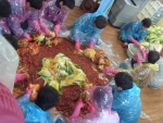 한국보건복지인력개발원 대전사회복무교육센터(이국재 센터장)는 지난 11월 10일(토)에 사회복무요원 중 재능나눔 봉사 동아리인 가온누리 회원 20여명과 함께 대전 중구에 위치한 복음