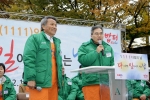 11월 11일 오후 청량리 다일공동체 밥퍼나눔운동본부에서 열린 다일의 날 행사에 참석한 하영구 한국씨티은행장이 참석자들에게 인사말을 하고 있다.
