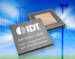IDT, 멀티캐리어 광대역 무선 애플리케이션을 위해 JESD204B를 지원하는 업계 최초의 저전력 듀얼 16비트 DAC 출시