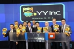 YY Inc. [YY] rings The NASDAQ Stock Market Opening Bell in Celebration of IPO.