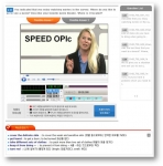 에듀스파 사이트의 오픽 무료 학습 서비스인 “SPEED OPIc Native 따라잡기 훈련” 페이지의 모습