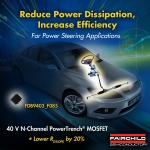 페어차일드 반도체의 40V PowerTrench® MOSFET, 동력 조향 애플리케이션에서 향상된 전력 제어 및 효율 특성 제공