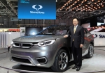 쌍용자동차가 ‘83회 제네바모터쇼’를 통해 미래 성장을 위한 또 하나의 글로벌 전략모델인 ‘SIV-1(Smart Interface Vehicle)’콘셉트카를 세계 최초로 공개하며 