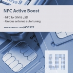 ams, µSD와 µSIM 카드 지불 거래를 가능케 하는 NFC 태그 프론트엔드 출시