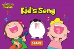 개구쟁이 생활백서 “Kids's Song” 영어동요 앱 메인화면