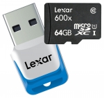 렉사 microSDHC 카드 600배속