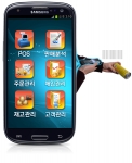 (주)진승정보기술이 안드로이드 기반 스마트폰에서 사용이 가능한 모바일 POS 시스템을 개발했다.