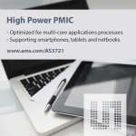 ams는 혁신적인 원격 피드백 회로를 갖춘 전력 관리 IC(PMIC)인 AS3721을 출시했다.