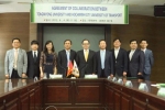 동명대, 6/4 베트남 국립 교통대와 협정 체결 장면
