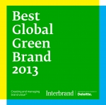 인터브랜드가 2013 베스트 글로벌 그린 브랜드 50을 발표했다.