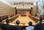 19일 대회의실에서 박승호 포항시장의 주재로 새마을운동세계화 후원회 신규회원 위촉식 및 정례회의가 개최됐다.