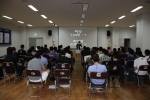 한국보건복지인력개발원 부산사회복무교육센터는 6월 27일 오후 부산 동구청 민방위교육장에서 지역 사회복무요원 53명을 대상으로 사회복무아카데미를 개최하였다.