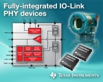 TI는 디스크리트 구현을 뛰어넘는 유연성을 제공하는 완전 통합 IO-LINK PHY(physical) 레이어 디바이스의 신제품군을 출시했다.