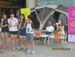 오디션월드네트워크에서 27일 제1회 대한민국 재능평가인증 ‘토트(Test Of Talent)’ 오디션 런칭 전에 ‘핫 썸머 오디션 캠핑’이라는 주제로 김포공항 롯데몰에서 플래쉬몹을