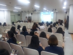 서울광양고등학교 학생들을 대상으로 찾아가는 입시설명회를 진행중이다.