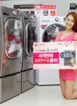 LG전자 6모션 세탁기가 출시 3년 9개월 만에 글로벌 판매 800만대를 돌파했다. 이는 1분당 평균 4대 이상 판매된 것이다.