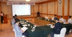 8월 7일 동명대 기술교류회가 모두 모여 더 큰 발전을 다짐한다. 사진은 동명대가 지난달 가진 LINC사업 성과 창출을 위한 보직자 워크숍 장면.