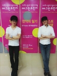 왼쪽부터 안성환 M.Factory 크리에이티브팀장, 한민규 M.Factory 대표