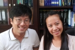 건국대 공과대학 환경공학과 박사과정생 눔폰 에악타상(Numfon Eaktasang, 29세, 태국, 사진 오른쪽)씨가 태국의 최고 대학인 타마사대학교(Thammasat Univer