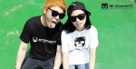 미스터곰돌씨 S/S 상품 Basic-1307 티셔츠 모델 이미지.