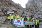 건국대 통일인문학연구단은 지난 8월 15일 광복절, 바이칼호수 알혼섬 불한바위에서 제68돌 광복절 기념식을 개최하였다.