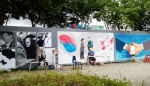 독도지킴국민행동본부는 9월 7일 오전 11시 경기도 파주시 글로벌CEO 타운하우스 조성 현장에서 남북평화기원 벽화 제막식을 진행한다.