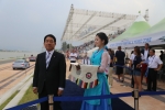 대한체육회 양재완 사무총장은 2013 충주세계조정선수권대회 한국선수단을 격려했다.