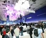 작년(2012년) 독일 베를린에서 열린 IFA2012 삼성전자 전시장에 설치된 다양한 LFD (Large Format Display, 상업용 디스플레이)