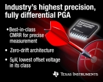 TI는 완전 차동, 제로 드리프트, 36V 프로그래머블 게인 증폭기(PGA)를 출시했다.