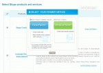 This is Dae-sung Skype&#039;s payment service view.