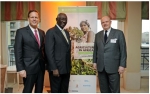 Rob Smith, AGCO Senior Vice President & General Manager Europe, Africa and Middle East, John Agyekum