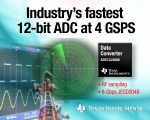 TI(대표 이사 켄트 전)는 업계에서 가장 빠른 속도를 제공하는 12bit 아날로그 디지털 컨버터(ADC)를 출시한다고 밝혔다.