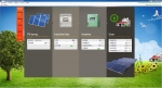 서울유스호스텔 태양광 발전장치 시스템을 관리컴퓨터에서 모니터링하고 있다.