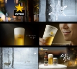 삿포로 맥주가 국내 첫 CF 사르르 삿포로를 선보였다.