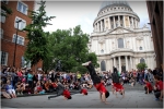 시티 오브 런던 페스티벌 City of London Festival, COLF 일환으로 6월 30일(월) 영국 런던 세인트 폴 대성당 앞에서 진행된 서울시 대표 비보이 갬블러 크루