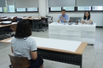 건국대학교 글로컬캠퍼스는 23일 전국 일반계 고등학교 재학생 가운데 사전 신청한 100여명을 초청, 2015학년도 수시모집 학생부종합전형 대비를 위한  LinK-U 모의전형을 실시