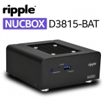 밀은 무소음 공정이 적용된 Ripple NUCBOX D3815 베어본(2종)을 출시한다고 19일 밝혔다.