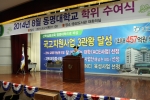 동명대학교가 하계학위수여식을 개최했다.