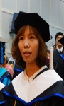 건국대 글로컬캠퍼스는 지난 22일 열린 2014학년도 후기 학위수여식에서 총장상(학업우수상)에 베트남 출신으로 사회과학대학원에서 사회복지학 석사학위를 취득한 팜티프엉(여·36, 음