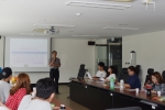 한국폴리텍대학 섬유패션캠퍼스는 16일 캠퍼스 본관 2층 회의실에서 학생 해외연수 대상자를 위한 사전설명회를 개최했다.